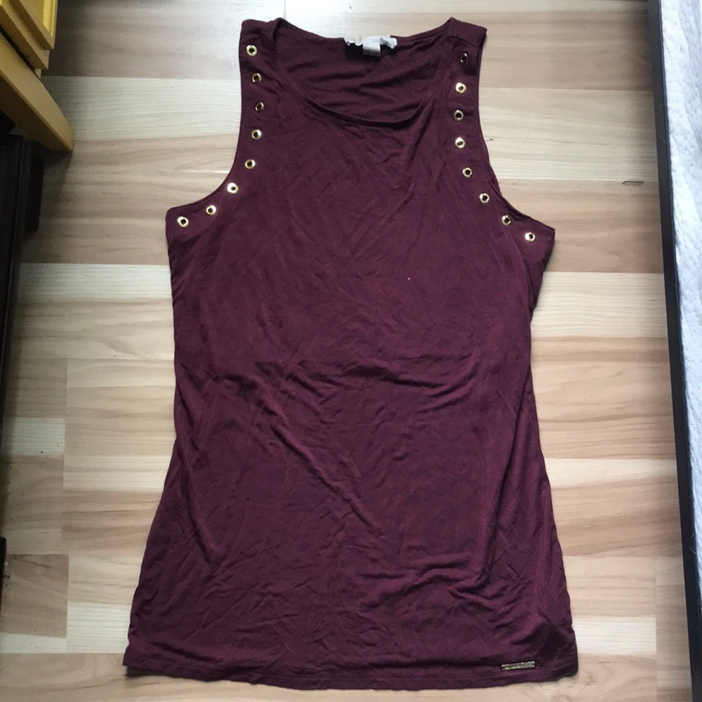 Michael Kors Maroon Blouse